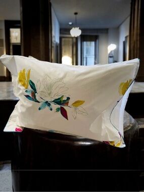 YVES DELORME PARIS FOUGUE Standard Pillow Sham FRANCE